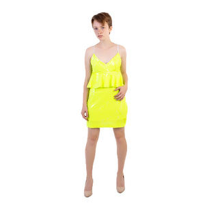 Elmas Phil Dress Women Lime Green